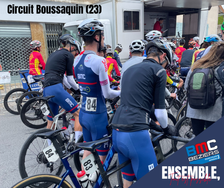 Top 5 pour Corentin DUBOIS au circuit Boussaquin !