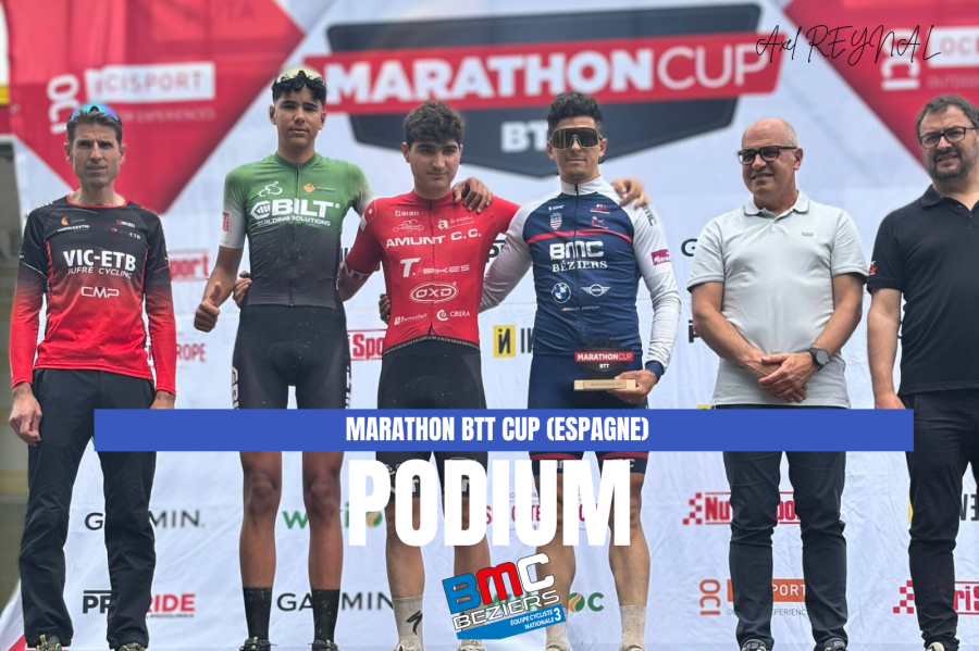 Axel REYNAL sur le Marathon cup btt (Espagne)
