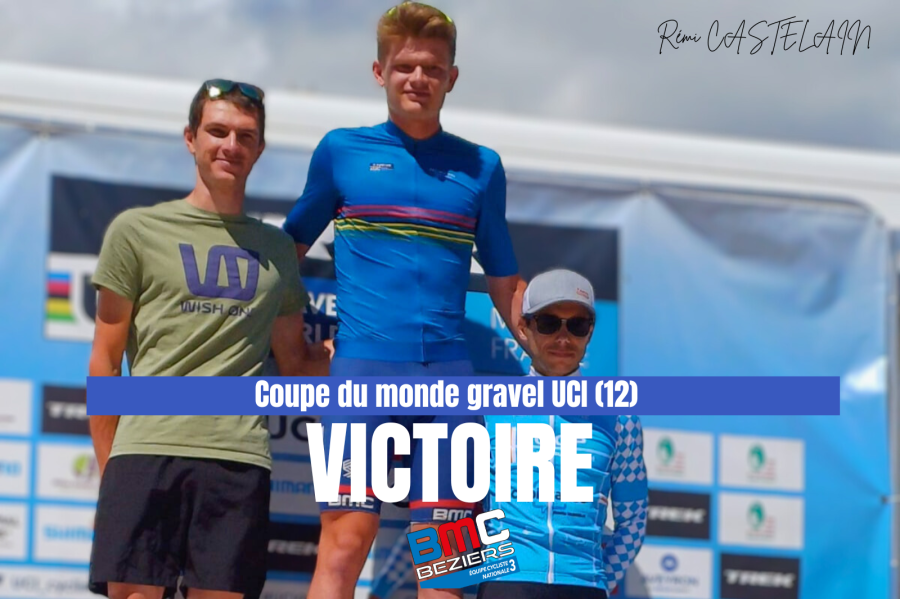 Résultats exceptionnels pour nos Gravel-Men sur la coupe de monde !