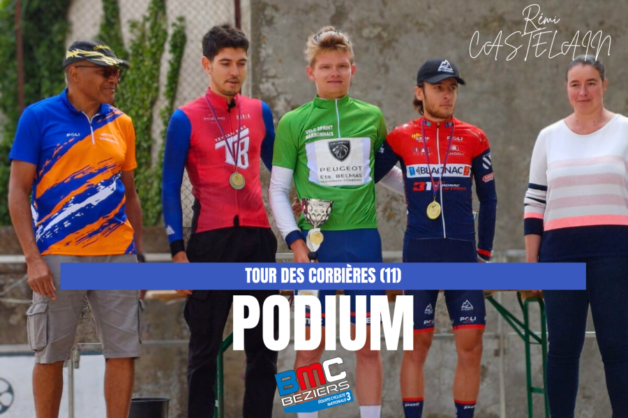 Un nouveau podium pour Rémi CASTELAIN au Tour des corbières (11) !