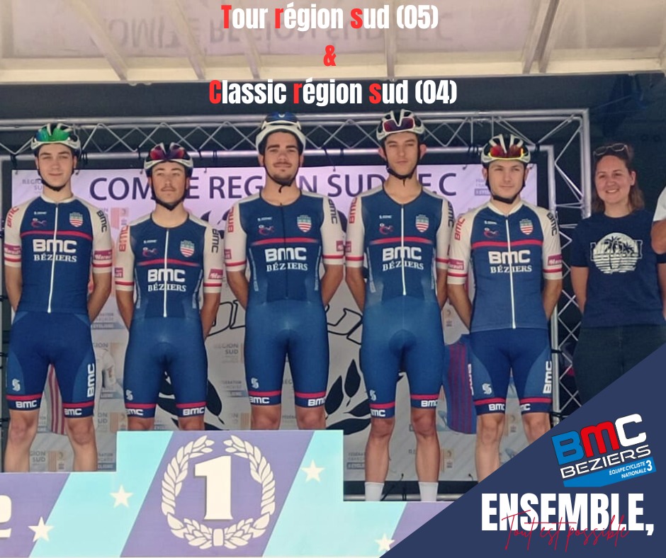 Nos juniors du BMC-Béziers évoluent sur des courses de niveaux internationales !