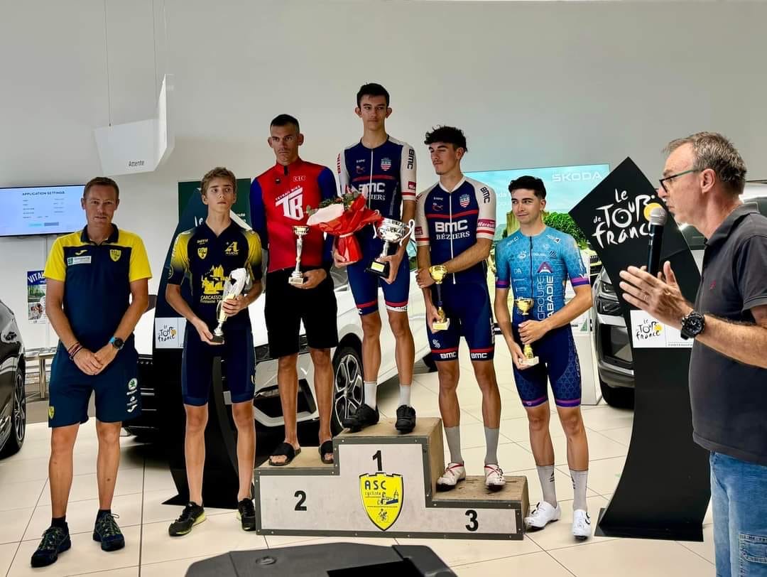 Le BMC-BÉZIERS triomphe au GP Groupama La Ferraudière grâce à un travail d'équipe exceptionnel !