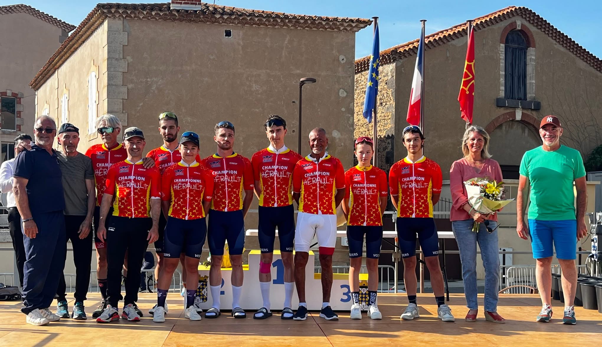 Le BMC Béziers sur le podium au GP de Portiragnes (Championnat Départemental – FSGT)
