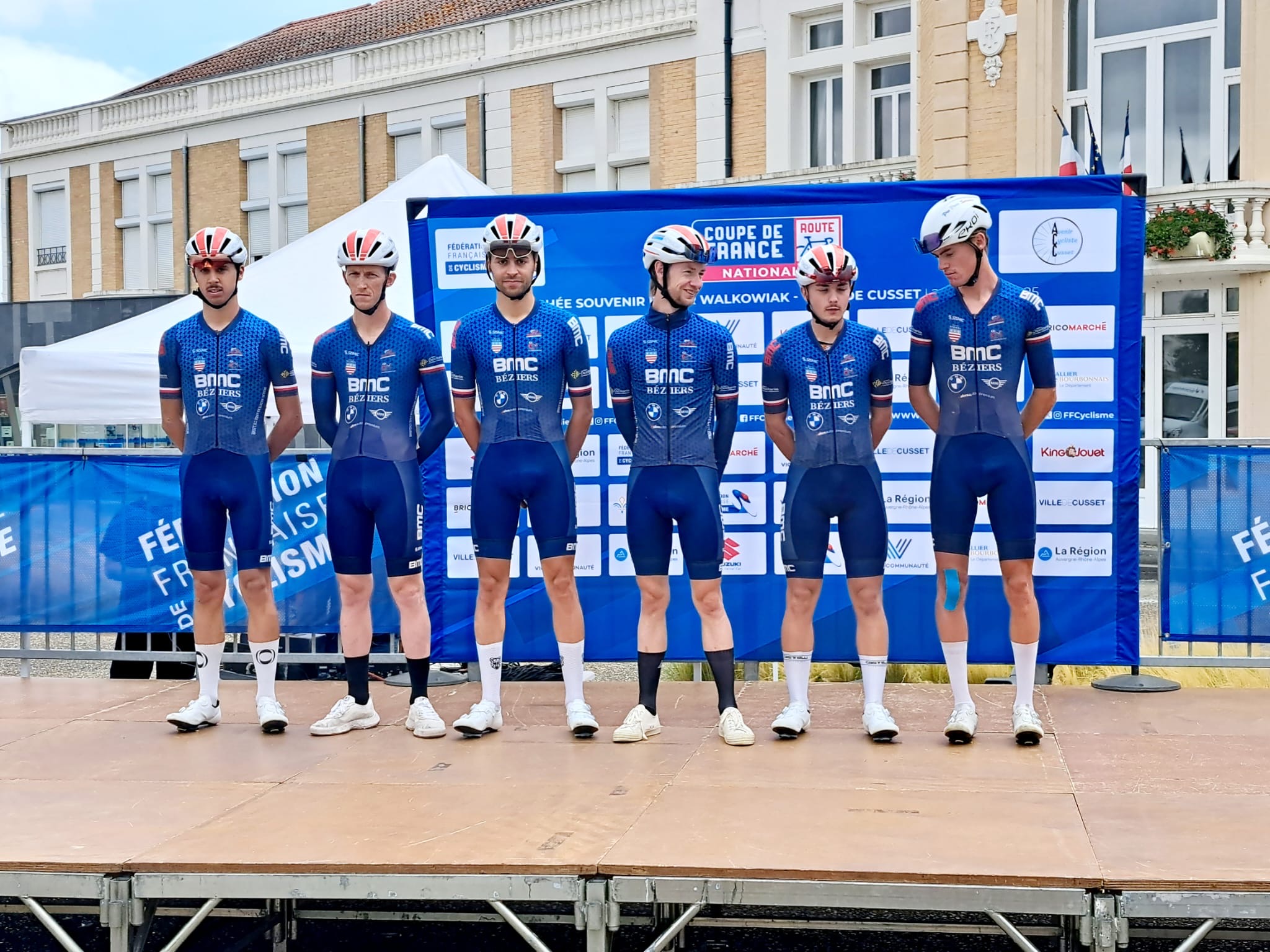 Coupe de France N1 – Le BMC-Béziers était invité sur le circuit vallonné de Cusset et à cours-la-ville !