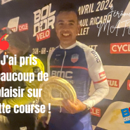 Je suis content de ma course vivement mercredi 1