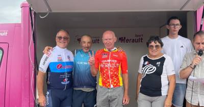 Podium au championnat de contre la montre FSGT à Béziers !