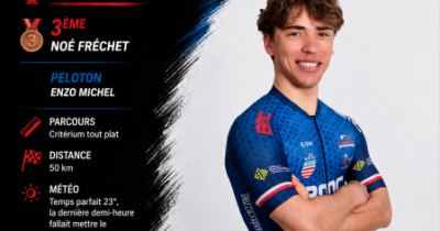 Nocturne de Sénas : Noé Fréchet sur le podium pour le BMC-Béziers
